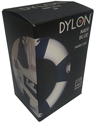 Dylon Tintura Tessuti per Lavatrice da 200 G, Colore: Blu Navy