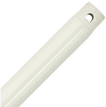 Hunter 25139 Varilla de extensión estándar de 36 pulgadas, color blanco