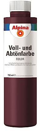Alpina COLOR Voll- und Abtönfarbe Berry Red 750ml seidenmatt