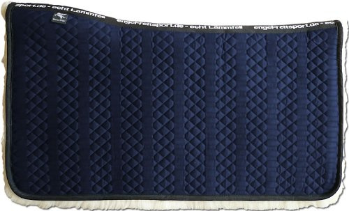 Engel Reitsport | Lammfell Western Squarepad WPAD1 Stoff schwarz