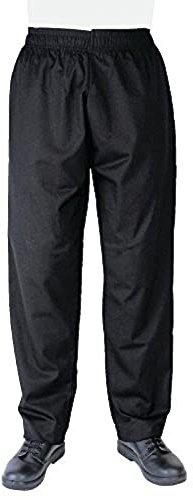 Whites Chefs Clothing Men Cargo, Black, L