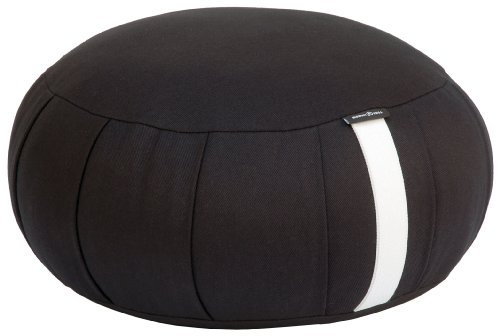 Zafu Zen, klassisches Zen-Meditationskissen im japanischen Stil, leichte und feste Kapok-Füllung - Made in Germany