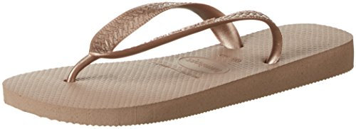Havaianas Top Metalic, Infradito Unisex – Adulto, Beige (Rose Gold 3581), 41/42 BR (43/44 EU)