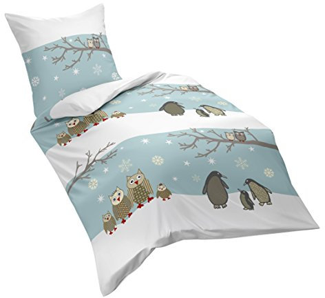 Fleuresse Soft Feinbiber Bettwäsche, silber, 135 x 200 cm