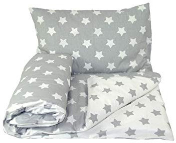 Baby's Comfort Reversible 2pcs Baby Bedding Set DUVET COVER + PILLOWCASE (120x90cm for cots and cotbeds, 19)