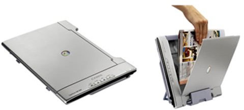 Canon Lide 500F Scanner (2400x4800 DPI, USB 2.0, Durchlichteinheit, Gerät ist nur 35mm hoch)