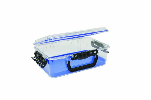Plano Guide Series 3700 Field Box Wasserdichte Tasche Blau Große Wasserdichte Trockenbox mit Handschlaufe für Boot, Kajak, und Camping, Outdoor Gear Storage