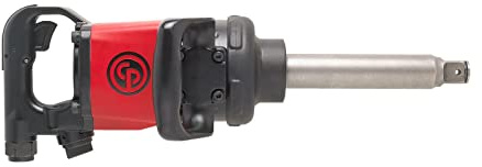 Chicago Pneumatic CP7782-6 Air Impact Wrench (1 Inch), 6 Inch Ext. Anvil, Air Gun Industrial Repair & Assembly Tool, D-Handle , Pinless Rocking Dog, Max Torque Output 1920 ft. lbf/2600 Nm, 5200 RPM
