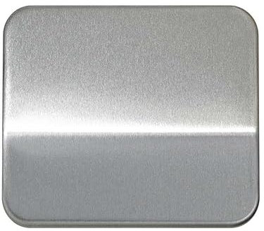 Simon 75051-33 placa de pared y cubierta de interruptor Aluminio