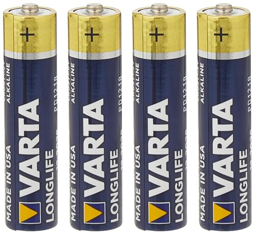 Varta Basic Line Akkus, AAA, 800 mAh, 4 Stück