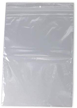 1000 sachets à fermeture zip format 180 x 250 mm 18 x 25 cm pochette zip qualité alimentaire aux normes CEE 50 microns sachet congélation emballage sac solide recyclable avec trou de suspension