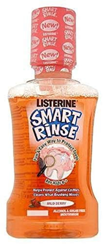 Listerine Smart Rinse Kids Mouthwash Wild Berry