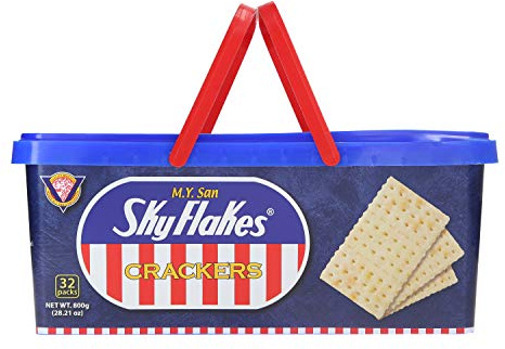 M.Y. San Skyflakes Cracker in Plastic Pail 800 g