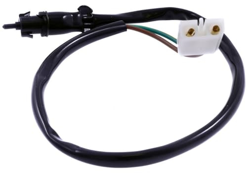JMT Bremslichtschalter vorne für Yamaha XT 250 3Y3 1980, Kippschalter, Druckknopf, Automatik, Schwarz