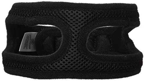 ChokeFree Velpro Mesh Pet Shoulder Harness Collar, 15-16, Black