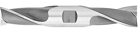 Drill America DWCTXL218 Cobalt 2 Flute Double End Mill, 1/2