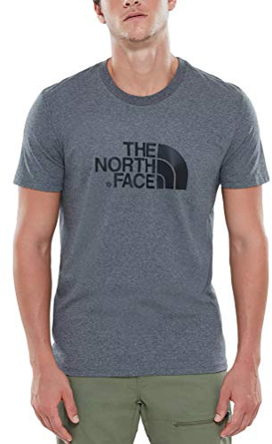 The North Face Men Men's Easy T-shirt - TNF Mid Grey Heather (Std), L