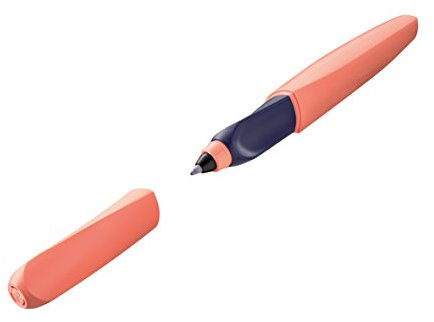 Pelikan 913249 Tintenroller Twist, inklusive 2 Rollerpatronen, berry