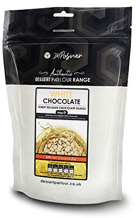 White Belgian Fondue Chocolate 900g - Chocolate Fountain Chocolate & Other Cooking