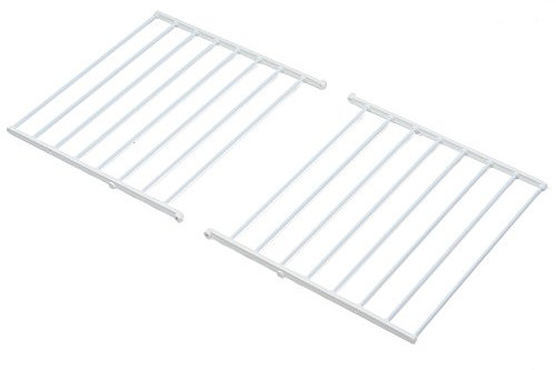 Foppapedretti Alluminio Coppia Ali, ricambi stendibiancheria Gulliver, Bianco