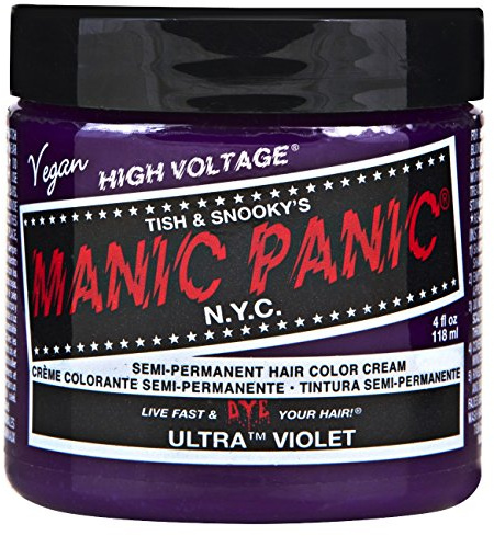 Manic Panic High Voltage Classic Cream Formula Semi-Permanente Haarfarbe 118ml (Ultra Violet)