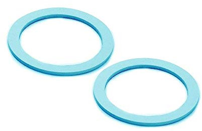 Giannina C968 - Guarnizione per caffettiere modello da 9/12 tazze, Blu, 2 Pezzi