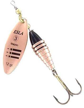 MAPSO - 5 Cucharillas de pesca ESLA-3 CN 12 gms.