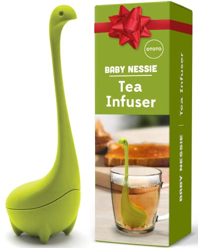 OTOTO Cute Tea Infuser - Loose Leaf Tea Steeper, Tea Accessories, Tea Diffusers for Loose Leaf Tea, Tea Strainers, Cute Gifts, Tea Gift Set, Kitchen Gifts, Cooking Gadgets