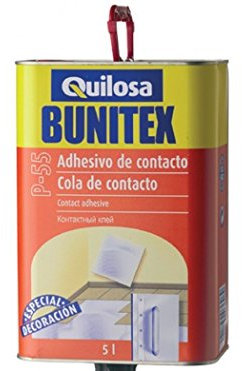 Quilosa T032698 Adhesivo de Contacto Bunitex P-55 Sin Tolueno, 5 litros