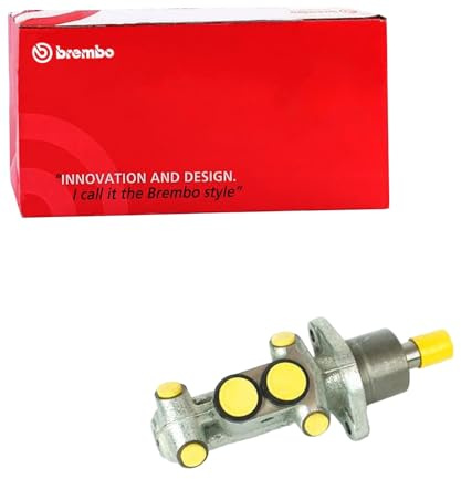 Brembo M85046 Hauptbremszylinder | Kompatibel mit: VW TRANSPORTER T4 Bus, TRANSPORTER T4 Kasten, TRANSPORTER T4 Pritsche/Fahrgestell (70E, 70L, 70M, 7DE, 7DL