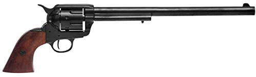 Denix Schwarzer Colt Buntline Peacemaker Kal. 45 Deko 46cm USA 1873