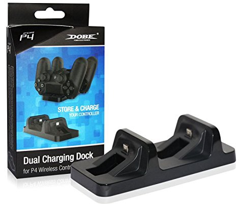PS4 Dual Charging Dock , PS4 controller charger , USB , Dobe Dual controller charger