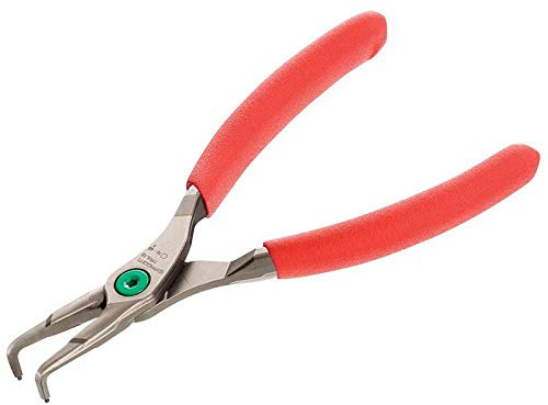 Facom FCM199A18 199A.18 18 - Pinza a punta curva per anelli di arresto 60 mm