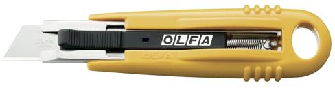 Olfa SK-4 GREEN Cutter sécurité, Noir/jaune 1959501