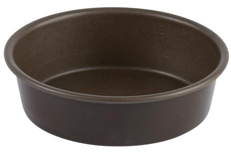 Gobel - Moule à Manqué Rond Uni - Ø20 cm - 20 x 20 x 4,5 cm - Acier - Revêtement Antiadhérent Bicouche Garanti sans PFAS - Qualité Professionnelle – Fabriqué en France