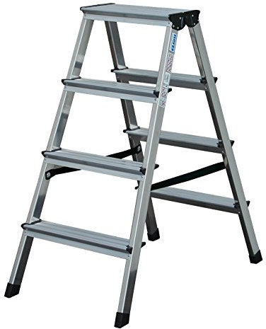 KRAUSE Doppelleiter Dopplo, 2 x 8 Stufen, 120373