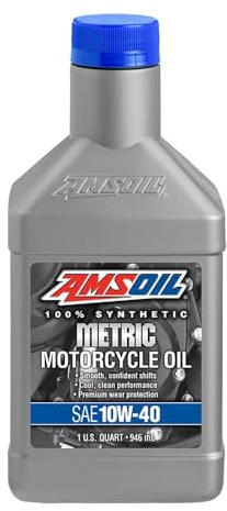 AMSOIL mcfqt 10 W-40 sintético Motocicleta Petróleo