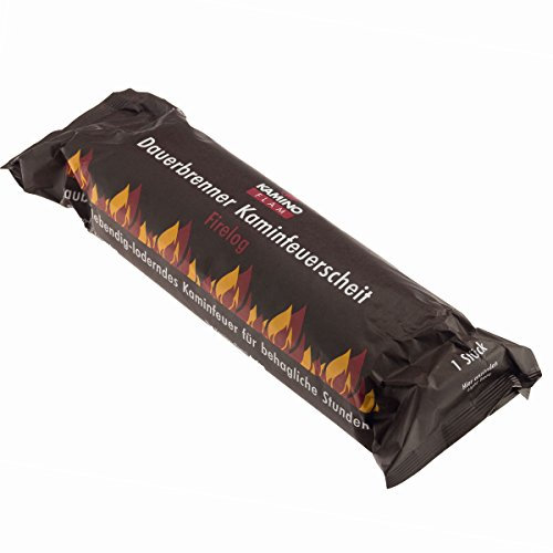 Lot de 10 Kamino Flam (1 carton de 10 barres) - Allume- Feu pour Feu de Cheminée - Bûches, Combustibles pour Cheminées, Bois, Poêle en Faïence