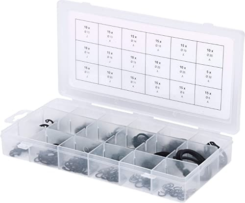 KS Tools 970.0310 Sortiment Sprengringe, aussen + innen, 225-tlg, Farbe, Size