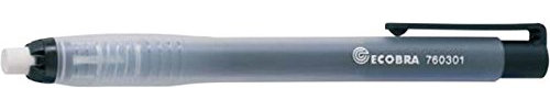 Ecobra Radierstift nachfüllbar transparent schwarz # 760301