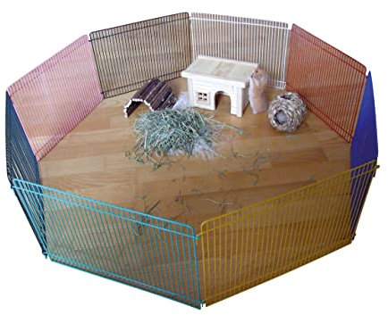 Freigehege für Hamster, 8 Elemente á 34 x 23 cm