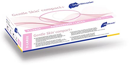 Surgical Gloves - Medium, Powder Free, Non Sterile, Ambidextrous, Protective Latex Gloves for Medical, Surgery, and Healthcare, Disposable, PPE (X-Large) (White) - Meditrade