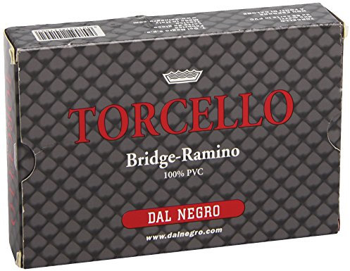 Dal Negro Torcello Bridge-Ramino Playing Cards - 100% PVC, 2 Decks