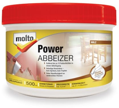 Molto Power Abbeizer, Zum Entfernen von alten Anstrichen, 500 ml