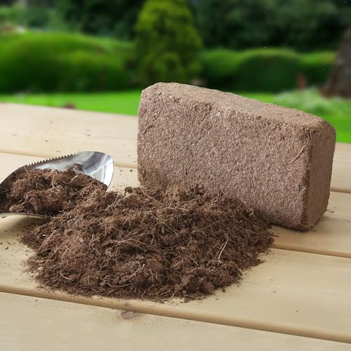 Coir Briquette 9L Compost Block, Seedlings, Reptile/Snail Bedding Wormcity