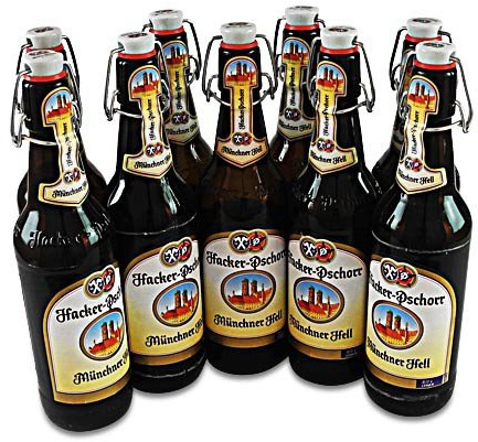 Hacker-Pschorr Münchner Hell (9 Flaschen à 0,5 l / 5,0% vol.)