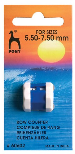 Pony P60602 Row Counter Large: 5.50-7.50mm, Multi, 6 x 4.7 x 9.8 cm