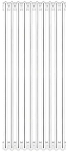 Ercos RADIATORE TUBOLARE ACCIAIO 4 COLONNE SCOMPONIBILE MODELLO 1800 6 Elementi
