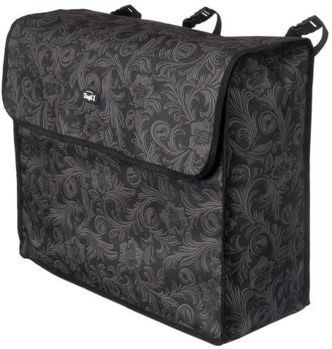 Tough 1 Blanket Storage Bag Black Tooled Leather