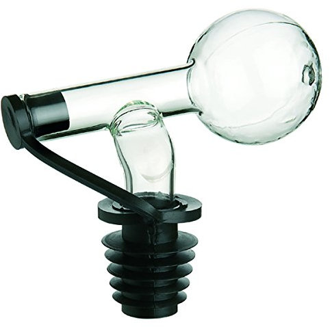 Visiodirect Lot de 2 doseurs apéritif Boule en Verre 4cl